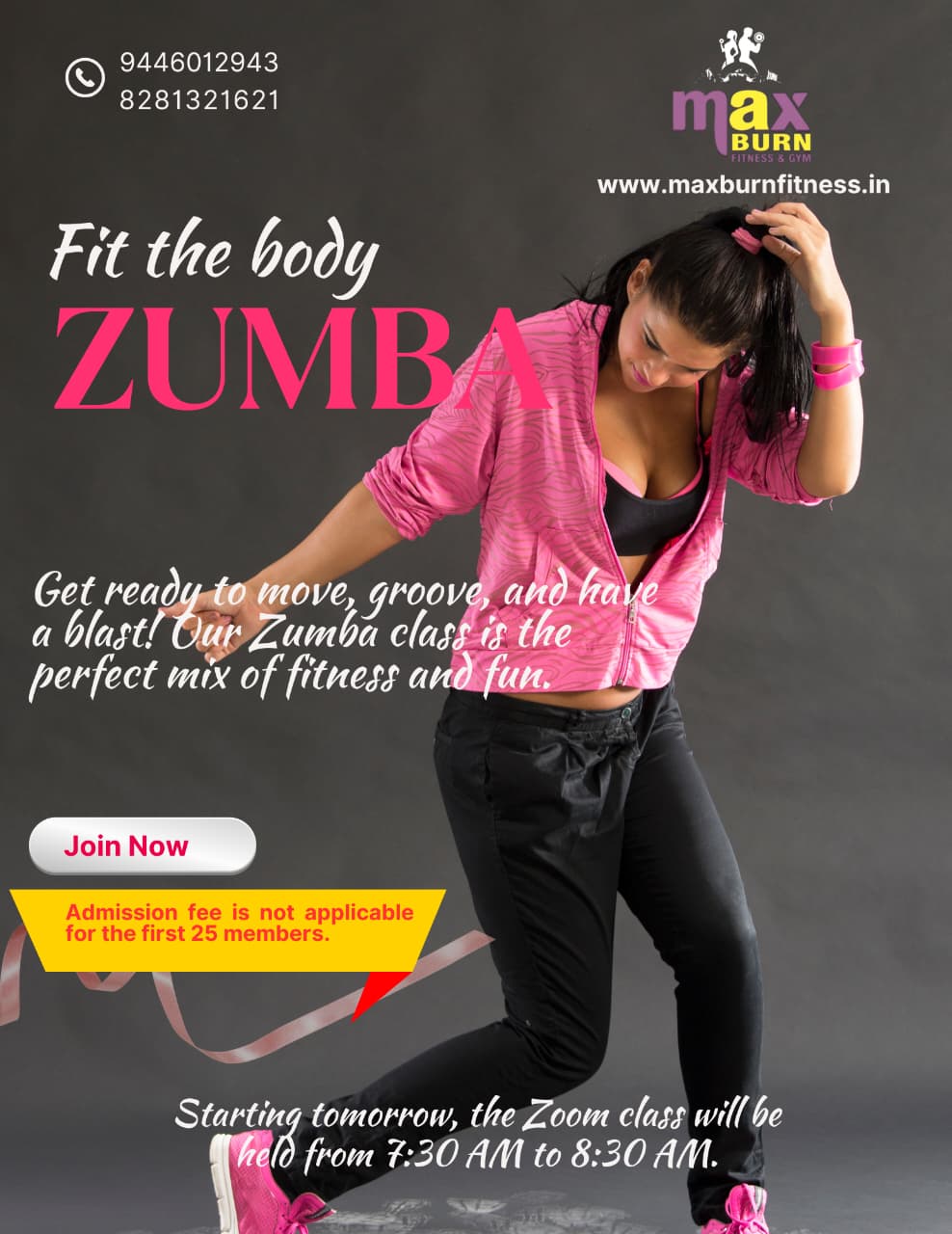 Zumba Groove: Dance. Sweat. Repeat.